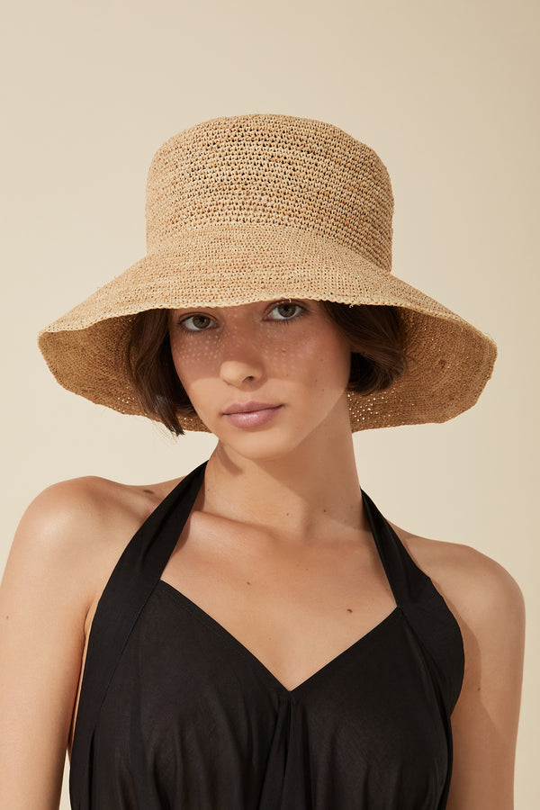 Raffia Hat - Natural