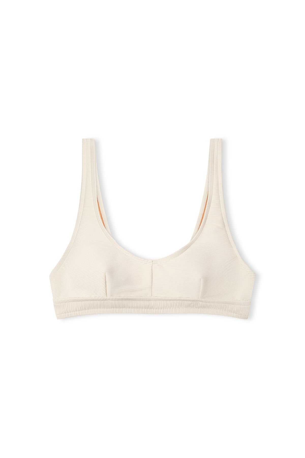 Waistband Bralette Top - Coconut