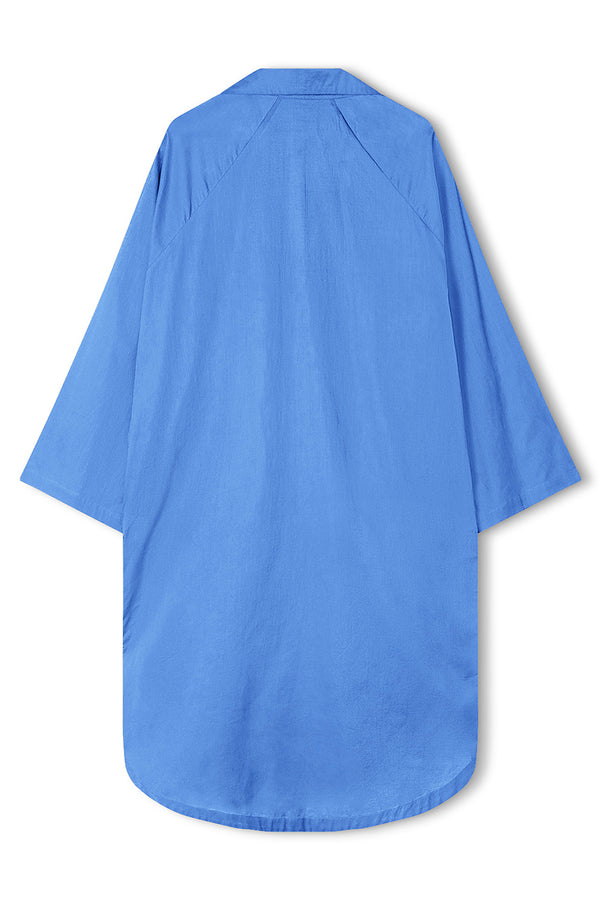 Signature Shirt Dress - Bay Blue