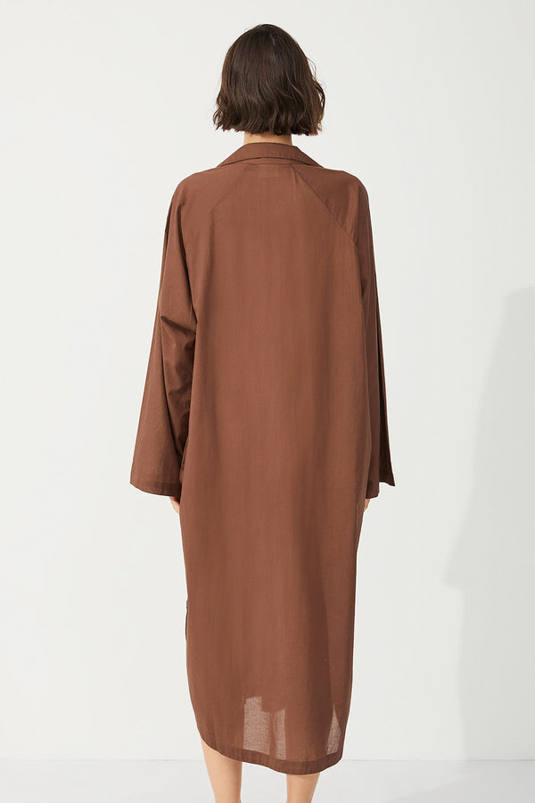 Signature Shirt Dress - Acorn – Zulu & Zephyr