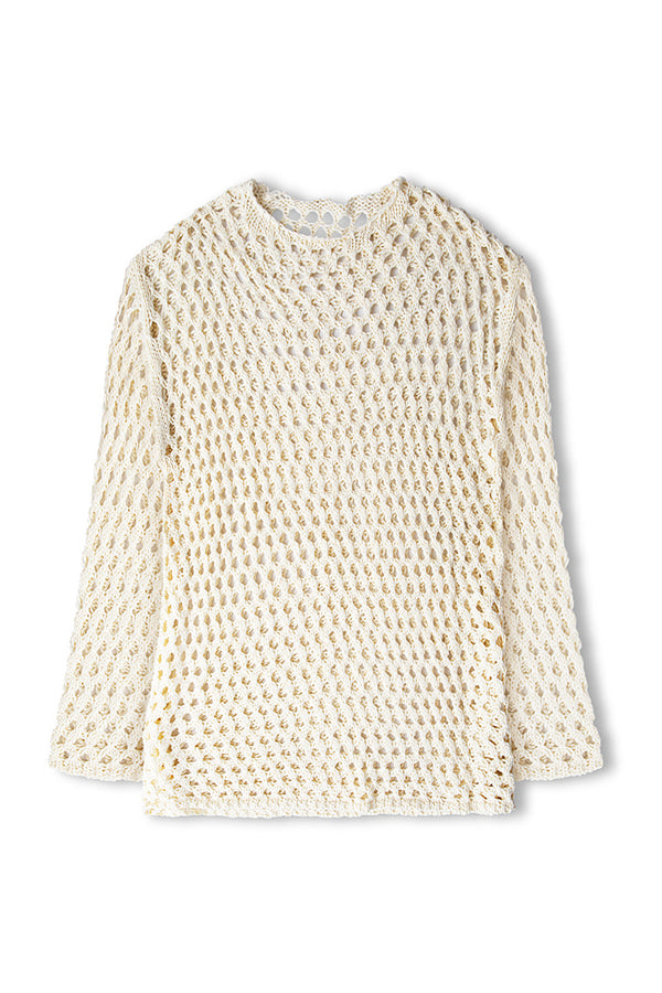 Crochet Top - Stone