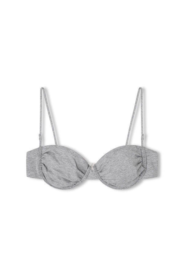 Grey Marle Balconette Bra Cup